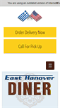 Mobile Screenshot of easthanoverdiner.com